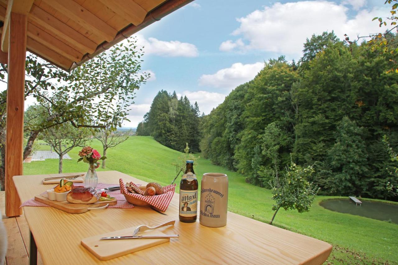 ברנאו אם כימסי Das Alm-Chalet-Chiemsee מראה חיצוני תמונה